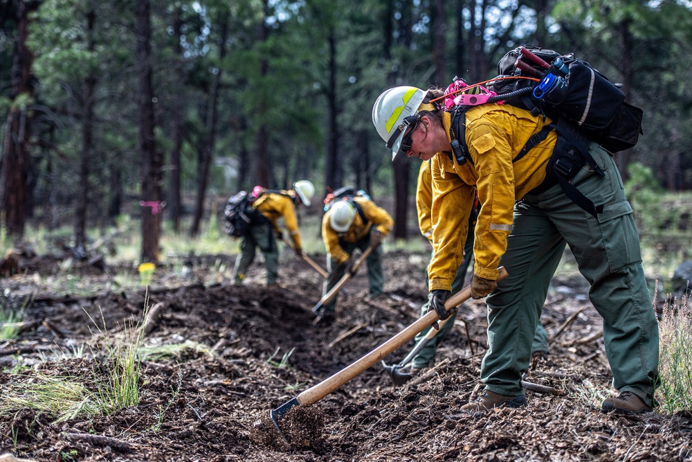 Wildfire response during training proves OKGuard ready to fight fires