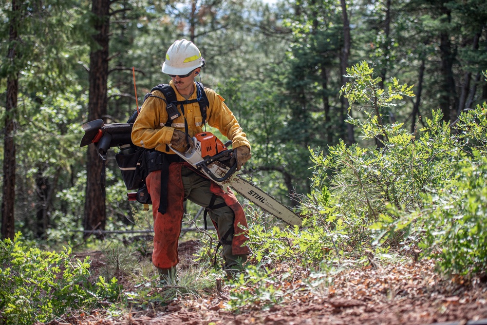 Wildfire response during training proves OKGuard ready to fight fires