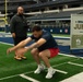 U.S. Army Soldiers take part in the USAA Salute to Service Boot Camp