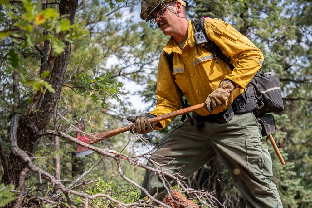Wildfire response during training proves OKGuard ready to fight fires
