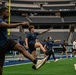 U.S. Army Soldiers take part in the USAA Salute to Service Boot Camp