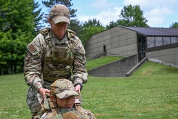 In it together: Maintainers crank through security forces course