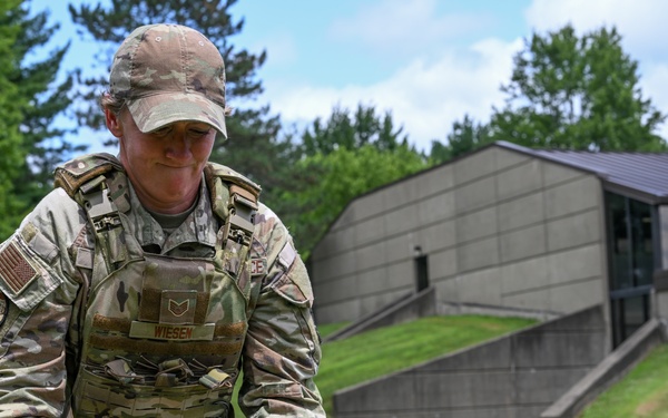 In it together: Maintainers crank through security forces course