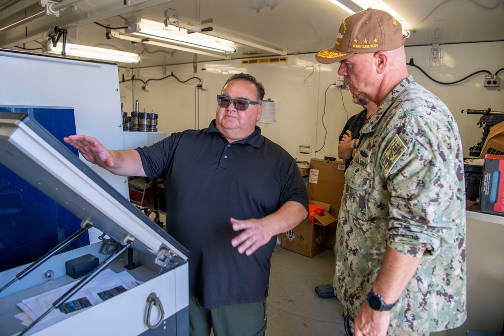 SWOBOSS Attends Naval Postgraduate School's CAMRE Demonstration as Part of Exercise Trident Warrior