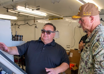 SWOBOSS Attends Naval Postgraduate School's CAMRE Demonstration as Part of Exercise Trident Warrior
