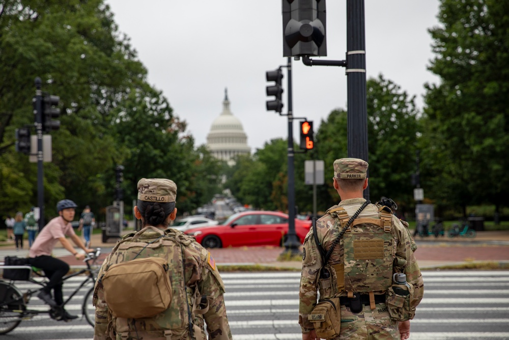 South Carolina Army National Guard members support D.C. Safe and Beautiful Task Force