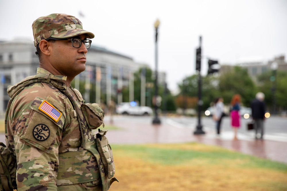South Carolina Army National Guard members support D.C. Safe and Beautiful Task Force