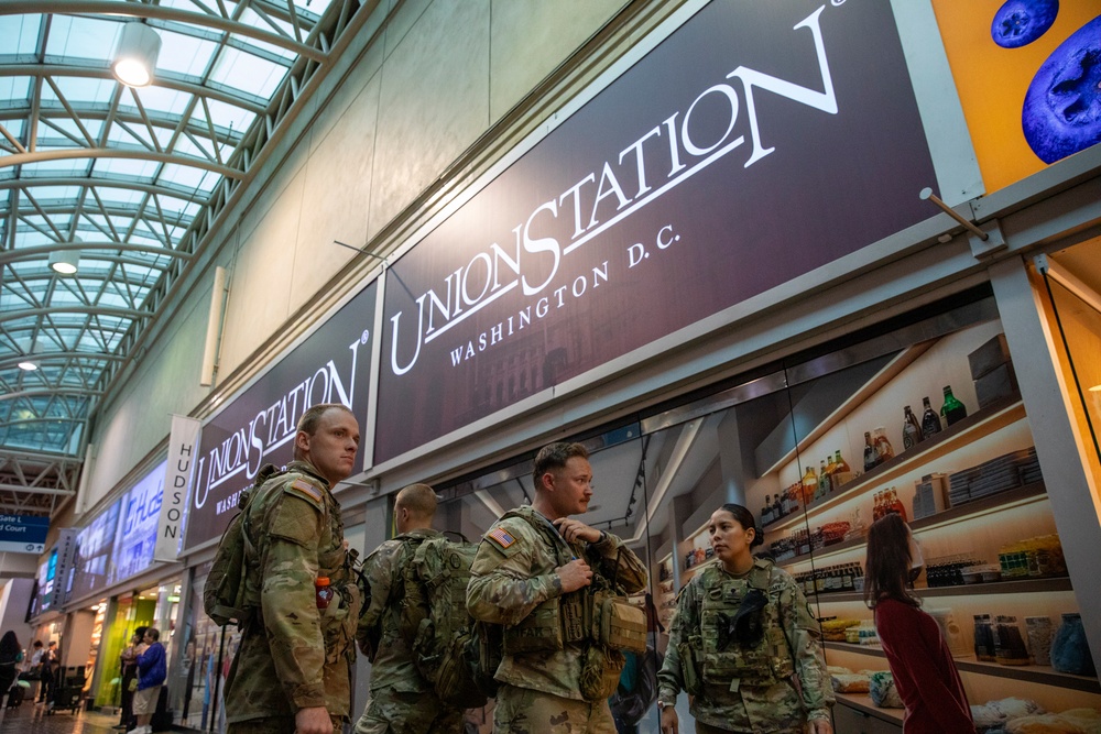 South Carolina Army National Guard members support D.C. Safe and Beautiful Task Force