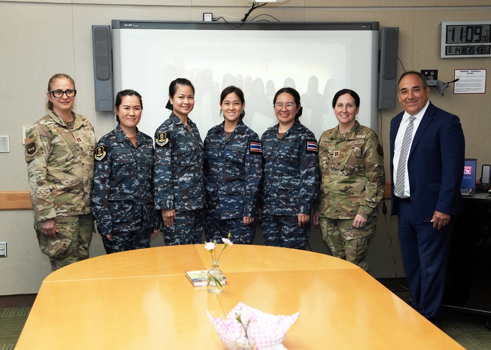 Thai Royal Air Force Nurses introduced to PINC at NAMRU San Antonio