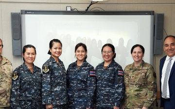 Thai Royal Air Force Nurses introduced to PINC at NAMRU San Antonio