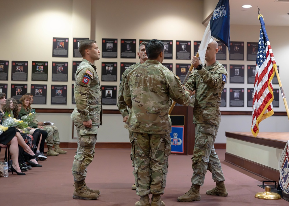 Signal, Intelligence and Sustainment Company Change of Responsibility Ceremony
