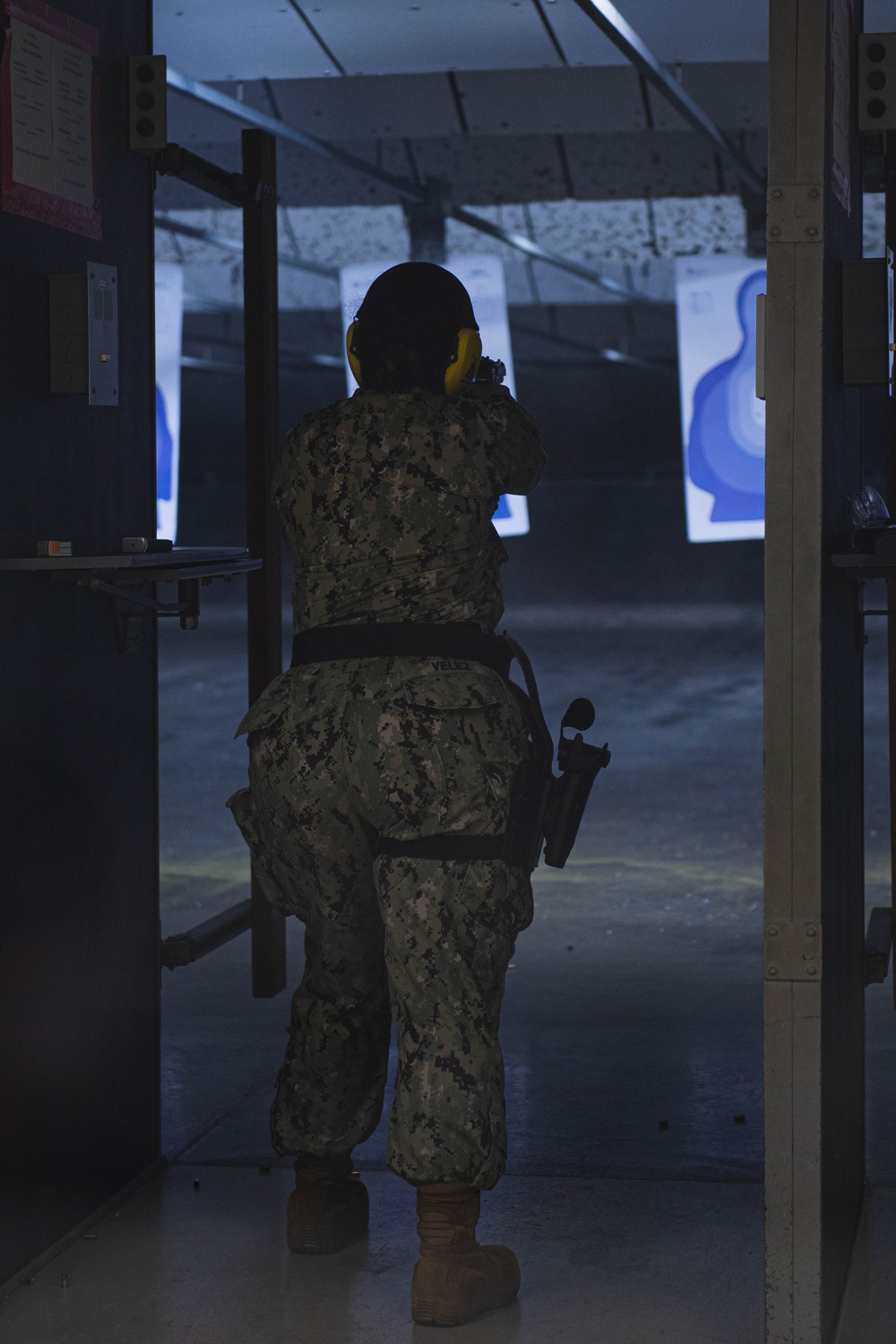Ronald Reagan Security Reaction Force Qualifies at Range