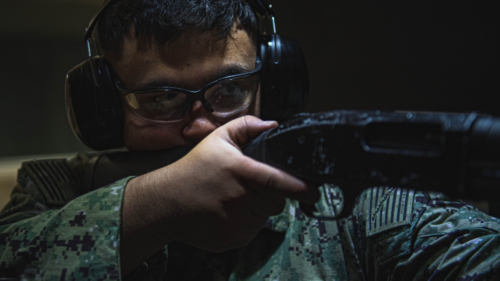 Ronald Reagan Security Reaction Force Qualifies at Range