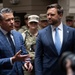 VP, SD, WH Dep. COS Meet with Troops at DC Union Station