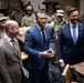 VP, SD, WH Dep. COS Meet with Troops at DC Union Station