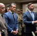 VP, SD, WH Dep. COS Meet with Troops at DC Union Station