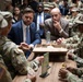VP, SD, WH Dep. COS Meet with Troops at DC Union Station