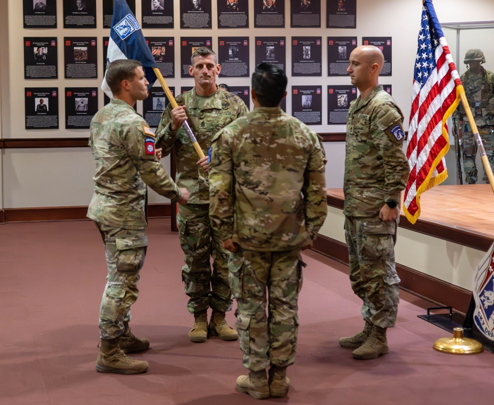 Signal, Intelligence and Sustainment Company Change of Responsibility Ceremony