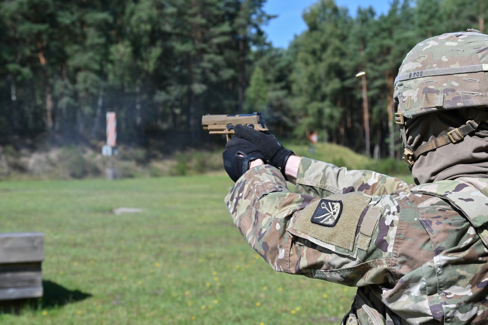 USAREUR-AF Best Squad Competition: M17 Pistol Qualification