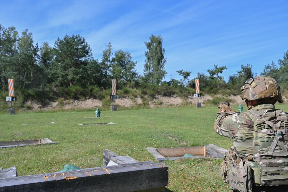 USAREUR-AF Best Squad Competition: M17 Pistol Qualification