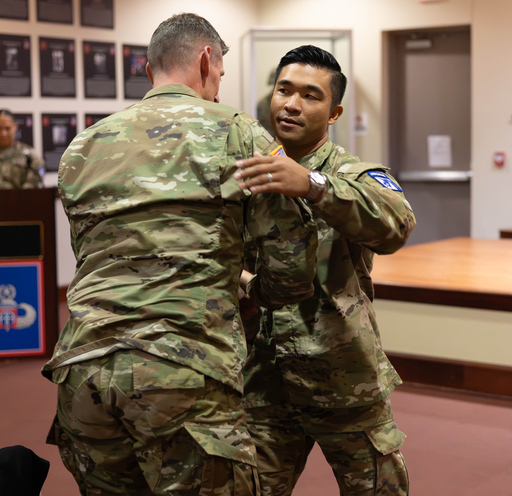 Signal, Intelligence and Sustainment Company Change of Responsibility Ceremony