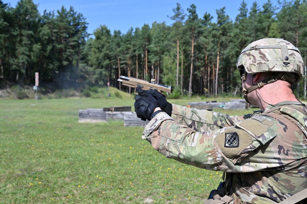 USAREUR-AF Best Squad Competition: M17 Pistol Qualification