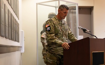 Signal, Intelligence and Sustainment Company Change of Responsibility Ceremony