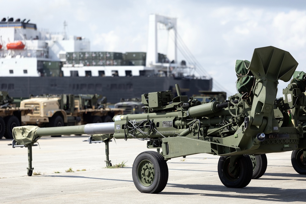 Marines Return Howitzers to Maritime Prepositioning, Modernized for Storage
