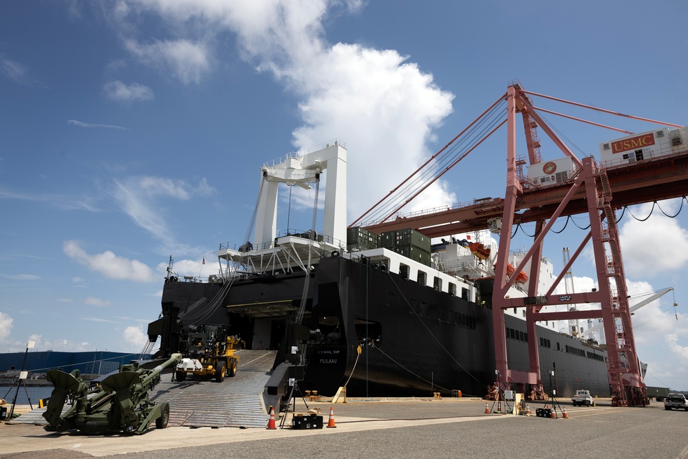 Marines Return Howitzers to Maritime Prepositioning, Modernized for Storage