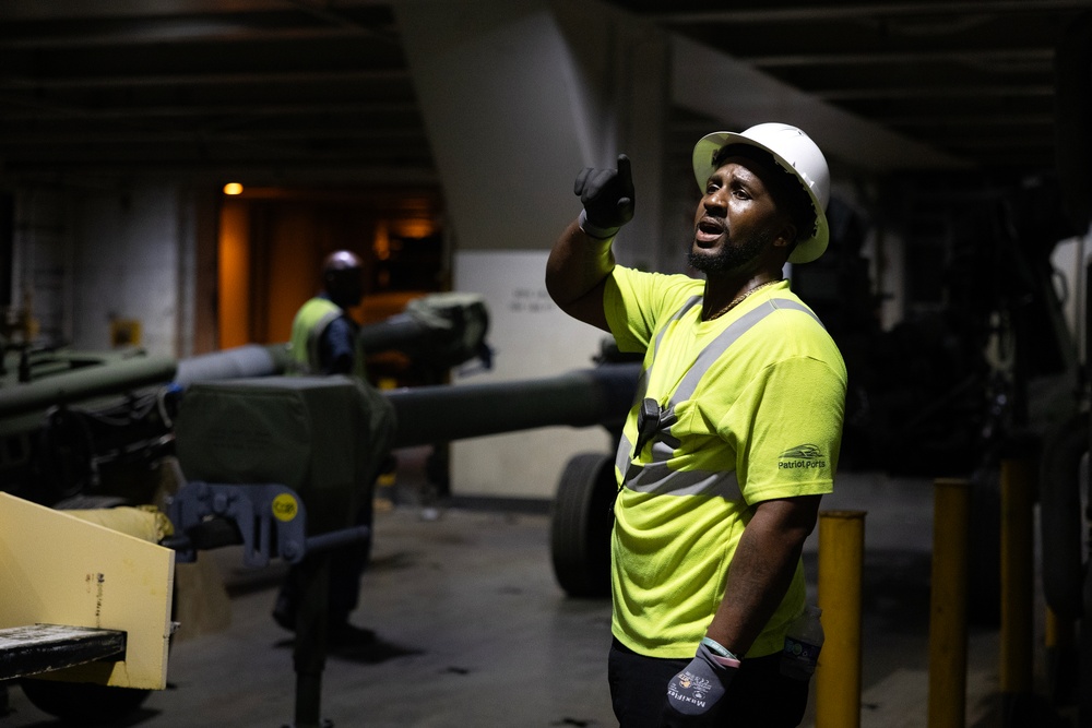 Marines Return Howitzers to Maritime Prepositioning, Modernized for Storage