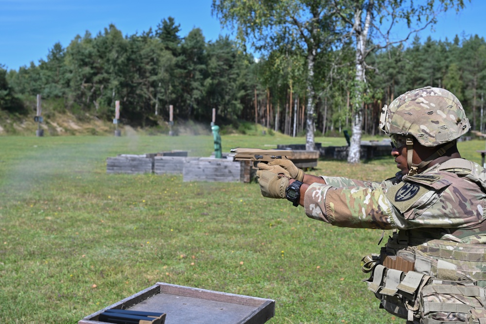 USAREUR-AF Best Squad Competition: M17 Pistol Qualification