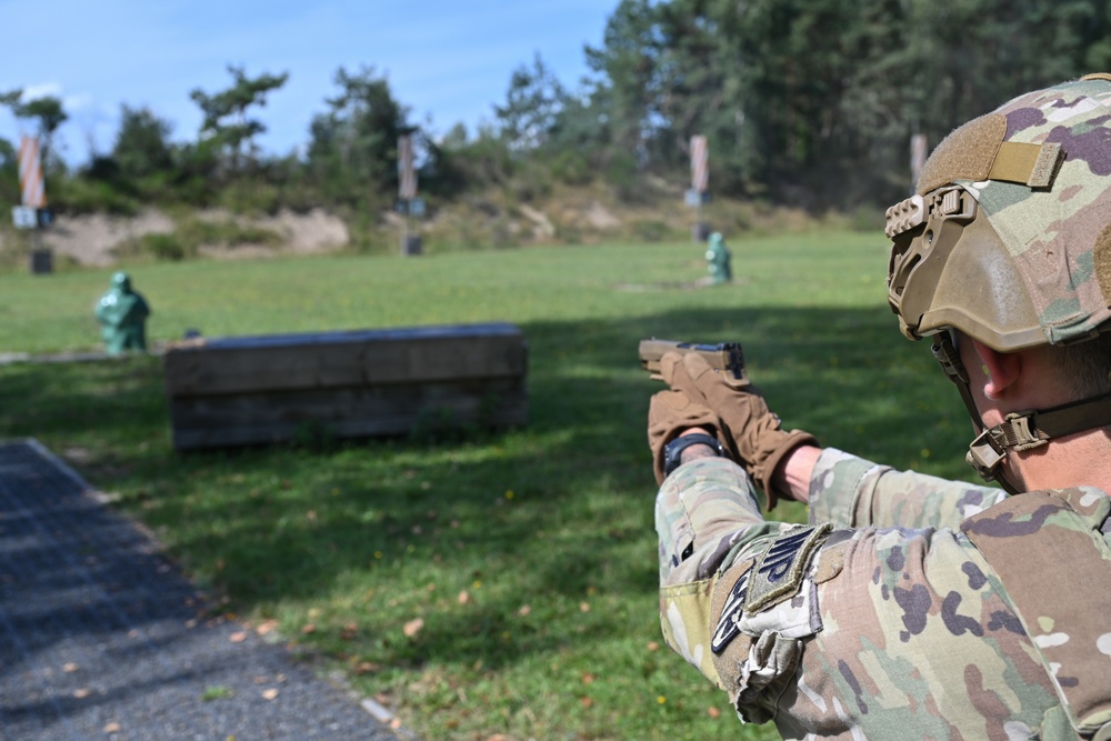 USAREUR-AF Best Squad Competition: M17 Pistol Qualification