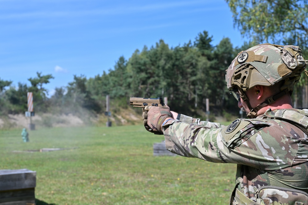USAREUR-AF Best Squad Competition: M17 Pistol Qualification