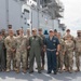 Joint &amp; Combined Warfighting School Students Tour USS Kearsarge