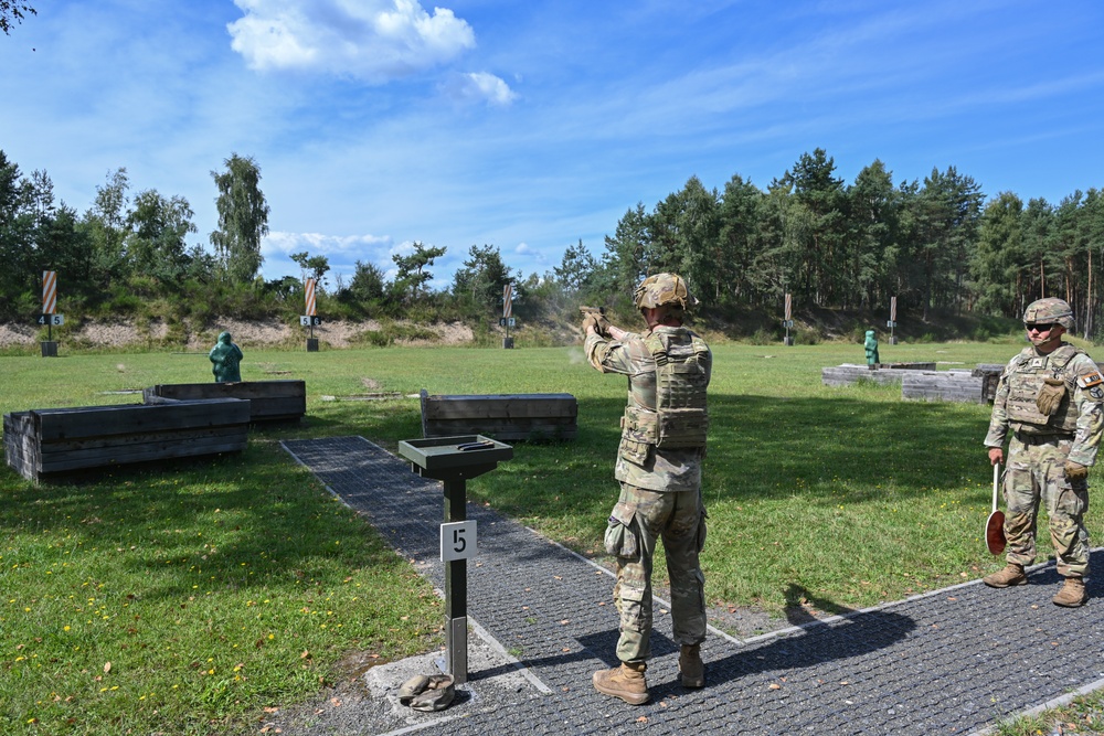 USAREUR-AF Best Squad Competition: M17 Pistol Qualification