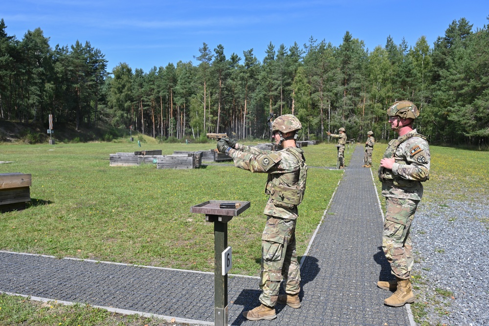 USAREUR-AF Best Squad Competition: M17 Pistol Qualification