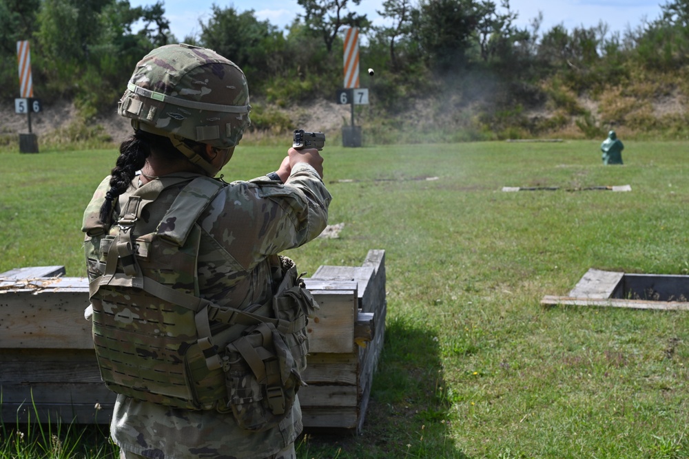 USAREUR-AF Best Squad Competition: M17 Pistol Qualification