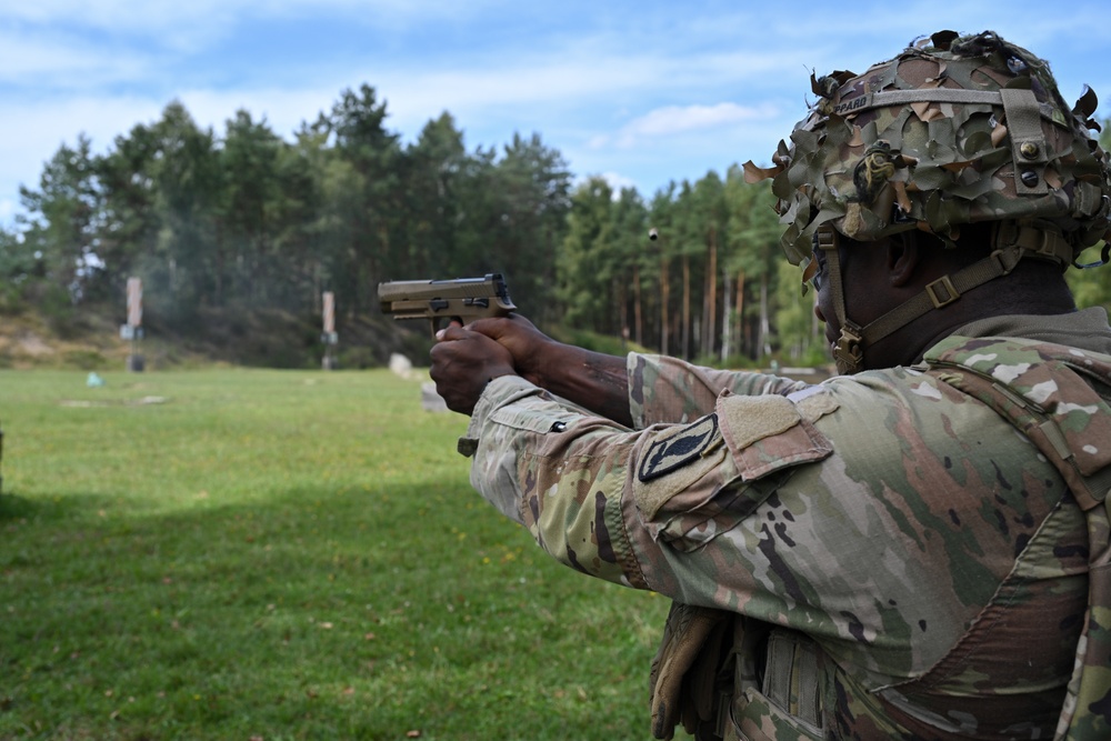 USAREUR-AF Best Squad Competition: M17 Pistol Qualification