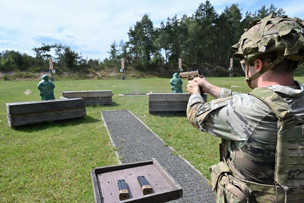 USAREUR-AF Best Squad Competition: M17 Pistol Qualification