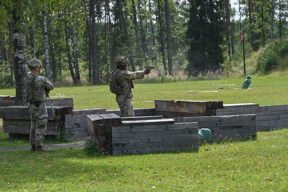 USAREUR-AF Best Squad Competition: M17 Pistol Qualification