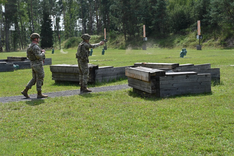 USAREUR-AF Best Squad Competition: M17 Pistol Qualification