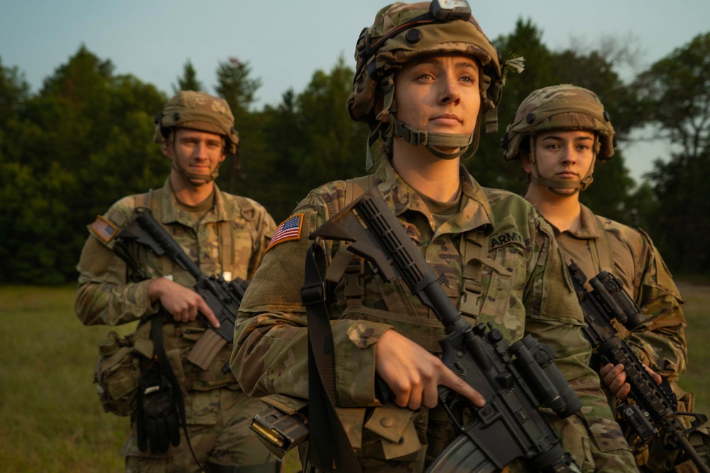 U.S. Army Reserve Soldiers Move To The Medical Rally Point
