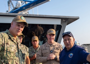 Visitors Tour MDUSV Seahawk