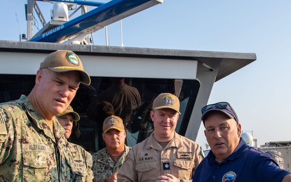 Visitors Tour MDUSV Seahawk