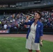 Iowa National Guard Public Affairs Director sings National Anthem at Annual Guard Night