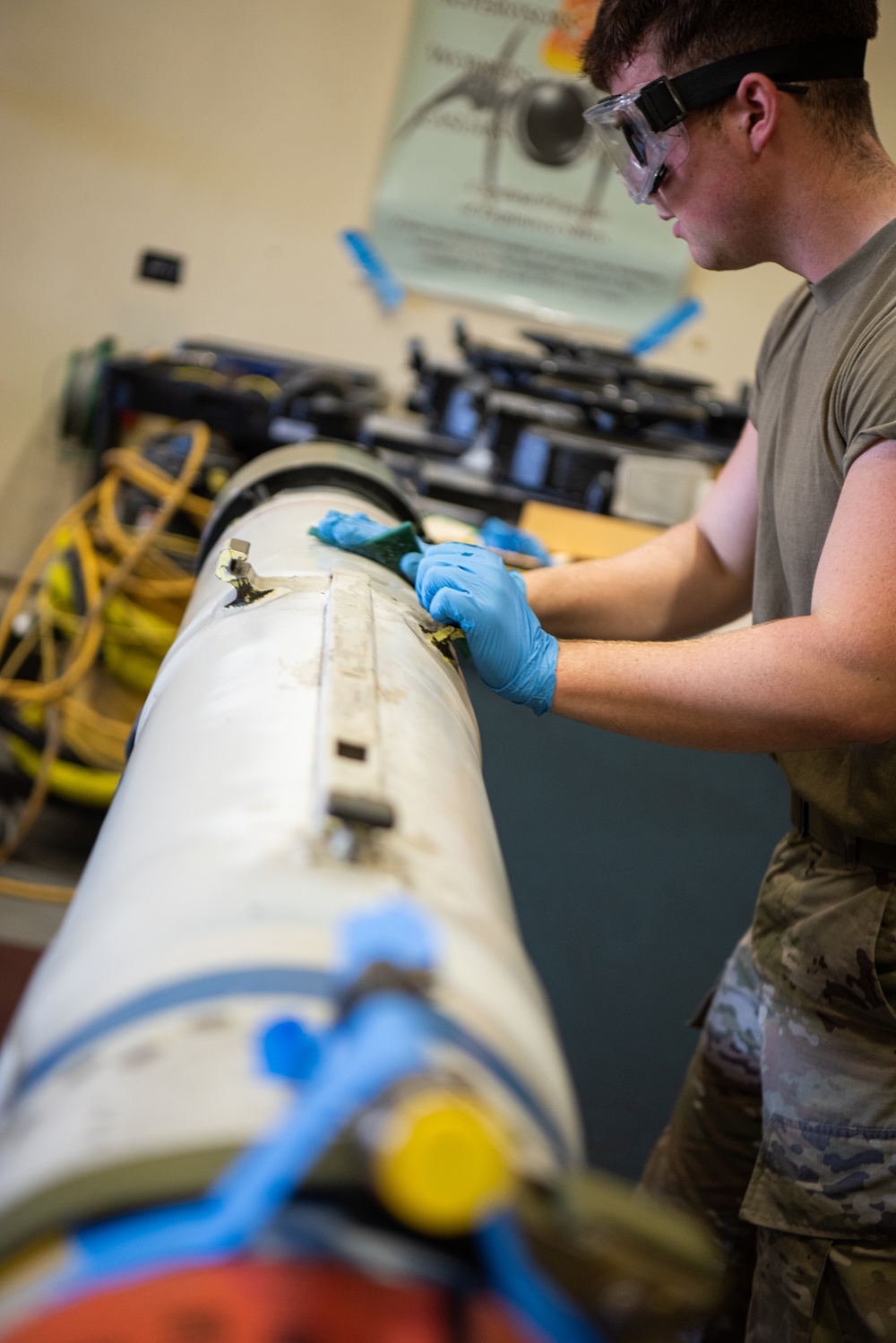 35th Logistics Readiness and Munitions Airmen train with 137th SOW Air Commandos