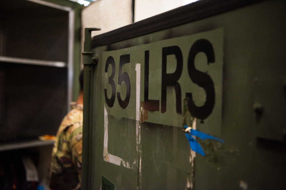 35th Logistics Readiness and Munitions Airmen train with 137th SOW Air Commandos