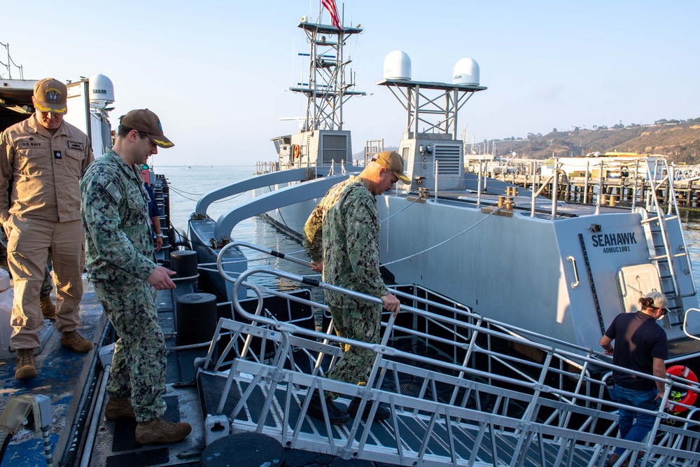 Visitors Tour MDUSV Seahawk