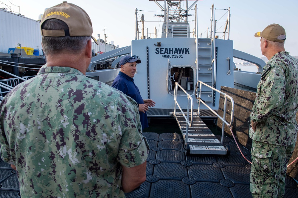 Visitors Tour MDUSV Seahawk