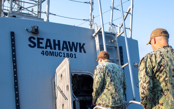 Visitors Tour MDUSV Seahawk
